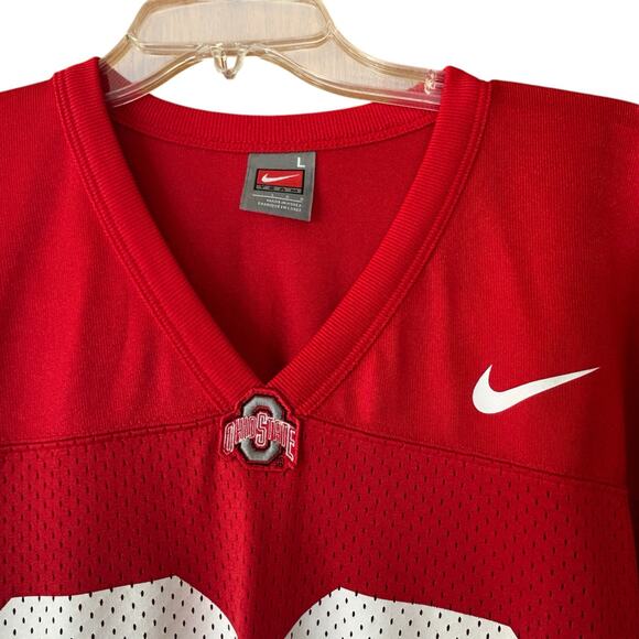 Ohio State Buckeyes Football Nike Team Jersey #80 Adult Size L Satin - Picture 3 of 10
